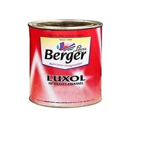 Berger Paints Luxol Hi Gloss Enamel Brown Liters Itr At Best Price