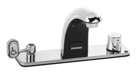 SPEAKMAN Mid Arc Bathroom Faucet: Speakman, SENSORFLO(R), Chrome Finish ...