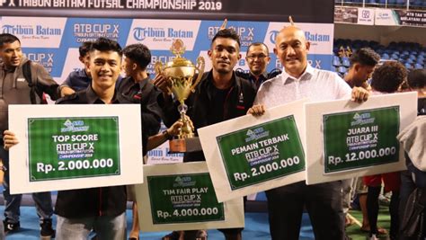 Tim Bright PLN Batam Raih Prestasi Pada Turnamen Adhya Tirta Batam Cup