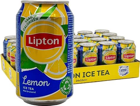 Lipton Ice Tea Lemon Blikjes X Cl Bol