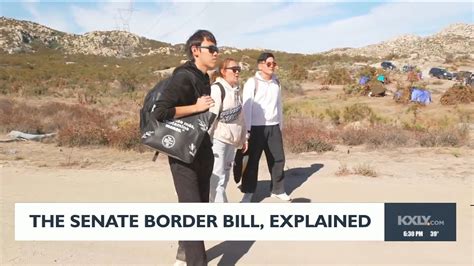 Explanation Of The Senate Border Bill Youtube