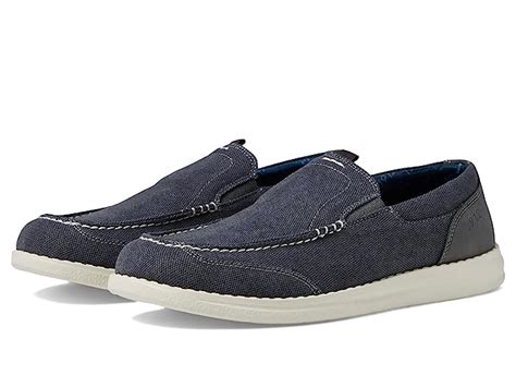 Men S Nunn Bush Brewski Canvas Moccasin Toe Venetian Slip On Zappos