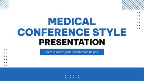 Medical Conference Style Presentation