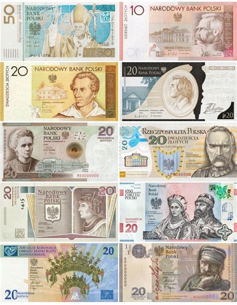 BANKNOTY KOLEKCJONERSKIE NBP 2006 2018 ZESTAW 10 7521790775