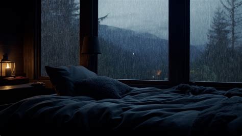 Falling Asleep With Gentle Rain By The Window Relaxing Sounds For