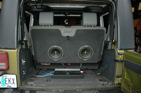 Jeep Wrangler Tj Sound System Upgrade