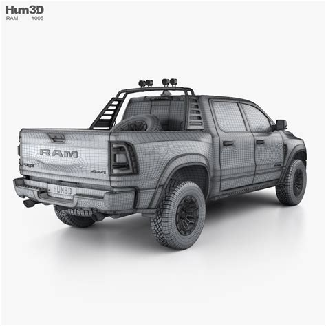 Ram 1500 Crew Cab TRX Mopar Performance Parts 2024 Modelo 3D