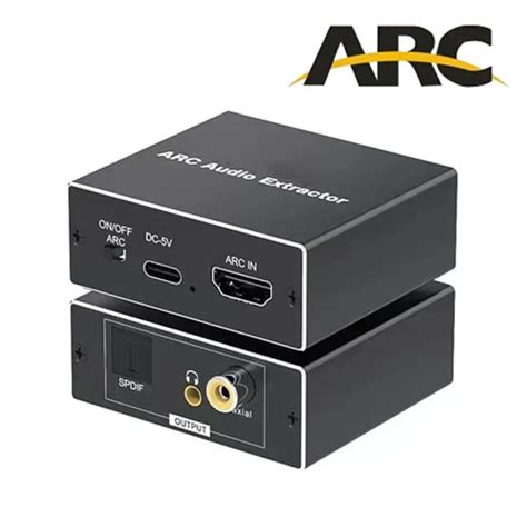 Arc Audio Extractor Coaxial Toslink Audio Adapter Hdmi Arc To Optical