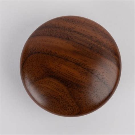 Knob Style A 70mm Walnut Lacquered Wooden Knob