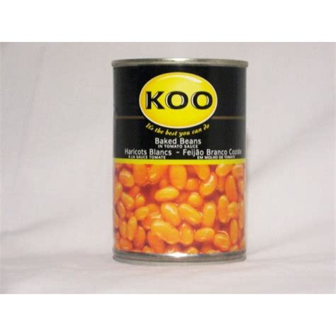 Koo Baked Beans in Tomato Sauce 410g - South African Store