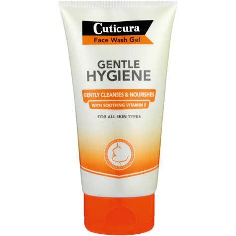 Cuticura Gentle Hygiene Face Wash 150ml Cura Pharm