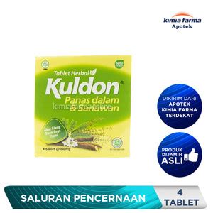 Jual Kuldon Sariawan Strip Tablet Obat Sariawan Kimia Farma