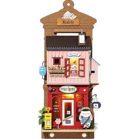 Rolife Maison De Poup Es Miniature Construire Pour Adolescents