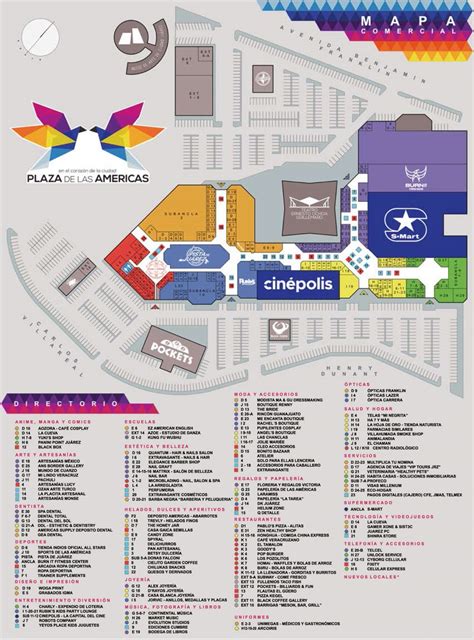 Mapa Plazalasamericas Mx