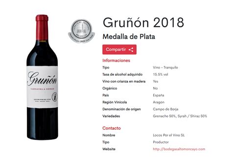 Los Vinos De La DOP Campo De Borja Premiados En El Concours Mondial De