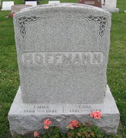 Emma Susanna Schumann Hoffmann M Morial Find A Grave