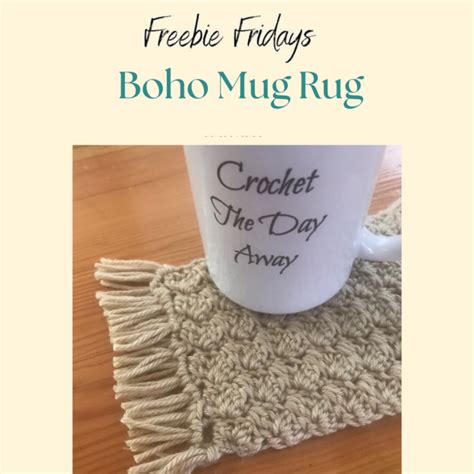 Mug Rug Free Crochet Pattern Carroway Crochet