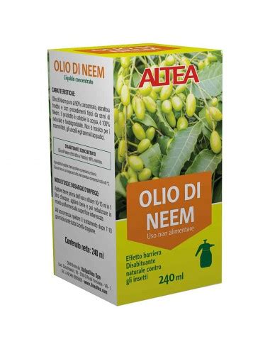 ALTEA OLIO DI NEEM 240 ML