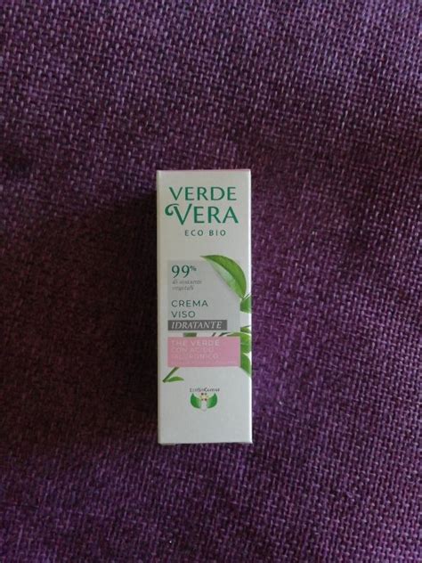 Verde Vera Eco Bio Crema Viso Idratante The Verde Con Acido Ialuronico