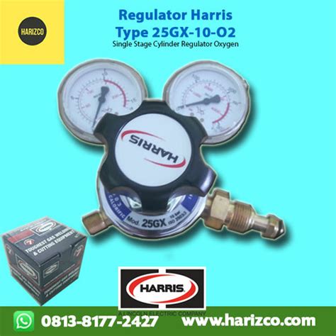 Jual Regulator Gas Oxygen Merk Harris Type Gx O Kota Bekasi