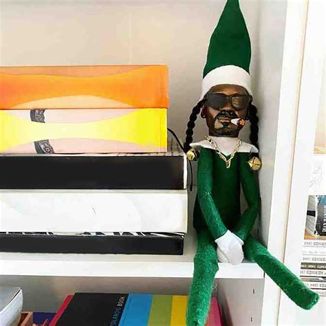 Novelty DIY Rap Star Snoop On A Stoop Elf Doll Spy Grandado