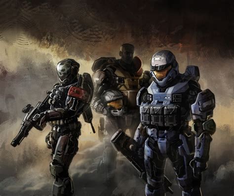 Halo Concept Art Reach Noble Team HaloFanForLife