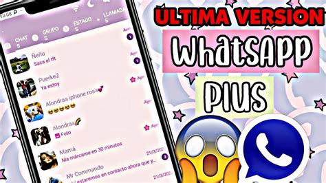 DESCARGAR WHATSAPP PLUS ultima versión MAYO 2023 NUEVAS FUNCIONES