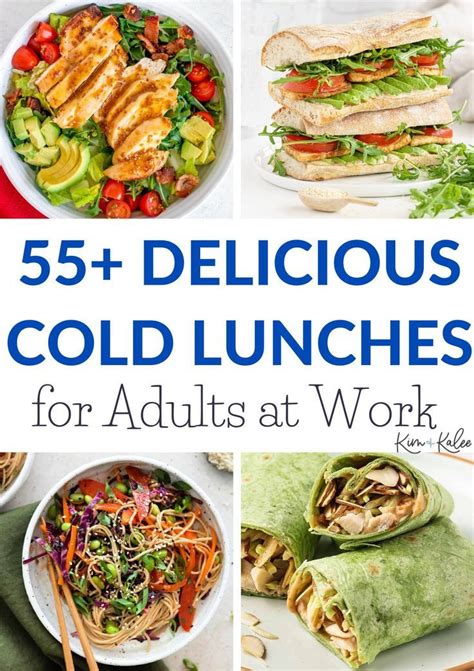 Easy Cold Lunch Ideas To Pack For Work Recipe Cold Lunches Easy