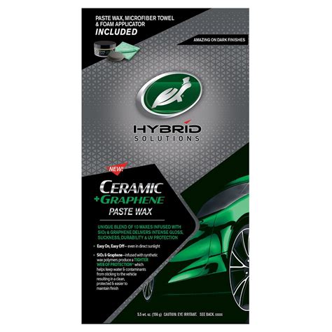 Turtle Wax Hybrid Solutions Ceramic Plus Graphene Paste Wax Kit