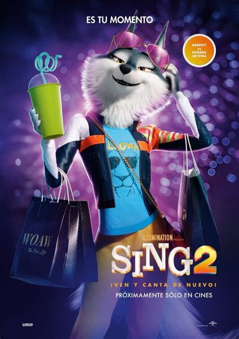 Sing 2 Movie Poster | Disegni disney, Disney, Pensieri positivi