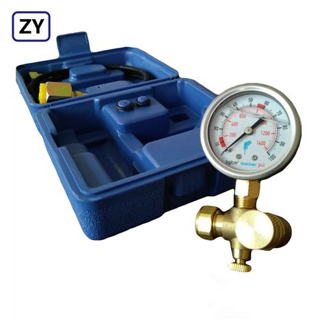 Pressure Gauges Kit Nitrogen Gas Charging Hydraulic Breaker Hammer