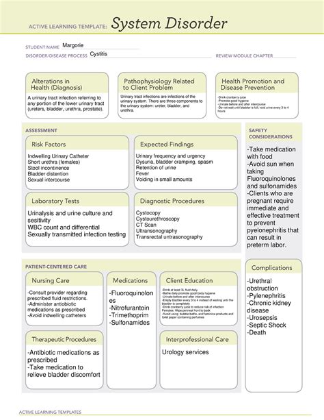 System Disorder Ati Template