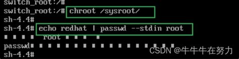 Linux如何重置root密码linux修改root密码 Csdn博客