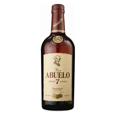 Pack De 6 Ron Abuelo Añejo 7 Años 750 Ml Abuelo Añejo 7 Años Walmart