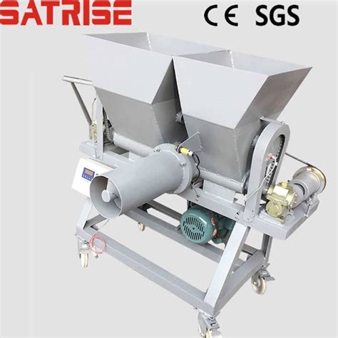 Satrise Oyster Mushroom Compost Bagging Machine Double Hoppers China