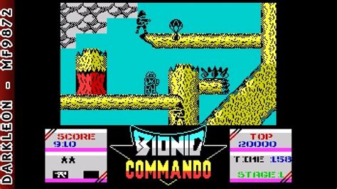 Sinclair Spectrum Bionic Commando YouTube