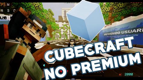 EL MEJOR SERVIDOR DE MINECRAFT NO PREMIUM IGUAL A CUBECRAFT 2017 YouTube