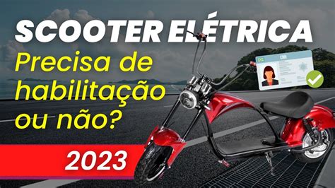 Scooter Elétrica precisa de Habilitação e Documento ATUALIZADO 2023