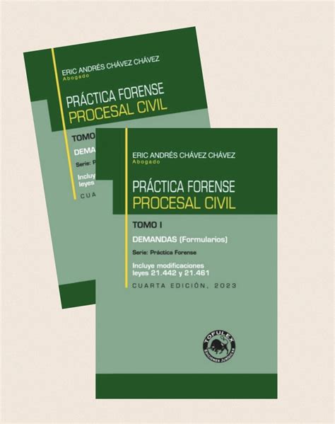 Pr Ctica Forense Procesal Civil Tomos Edici N Atico