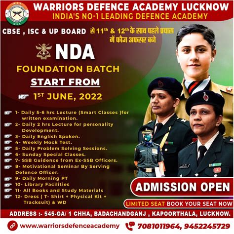 Best Nda Classes In Lucknow Best Defence Academy In Lucknow