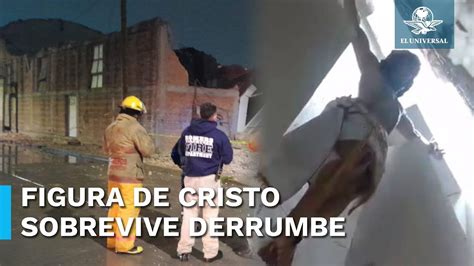 Cristo Crucificado Intacto Tras Derrumbe En Un Templo En SLP YouTube