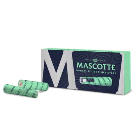 Mascotte Conical Active Slim Filters Pack Indian Spirit