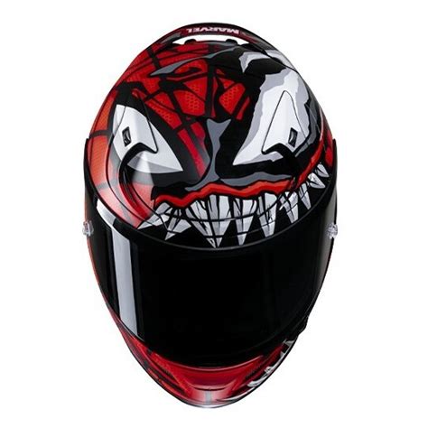 Casco Moto Integrale Hjc RPHA 12 MAXIMIZED VENOM MARVEL MC1SF Vendita