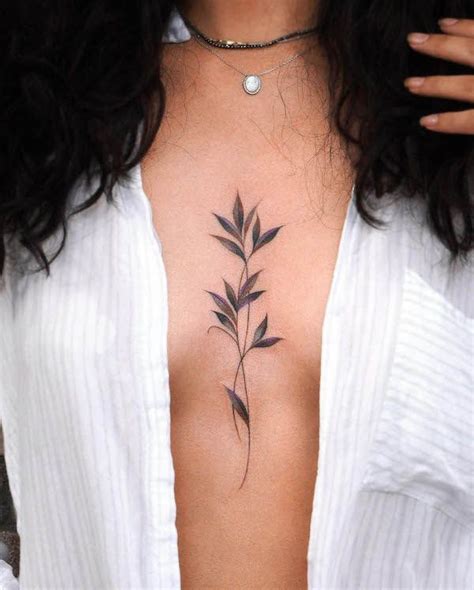 79 Stunning Chest Tattoos For Women - Our Mindful Life in 2024 | Chest ...