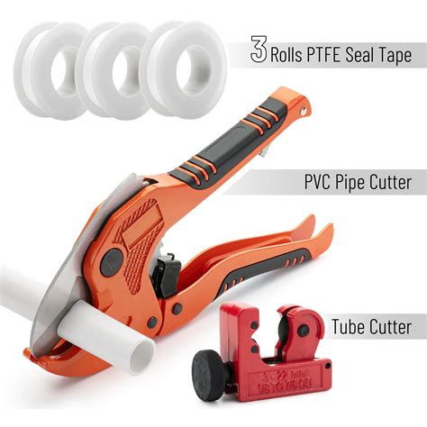 Snapklik Bates PVC Pipe Cutter Cuts Up To 1 1 4 Inch Mini Tube