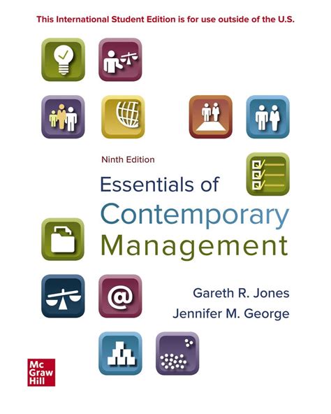 ISE Essentials Of Contemporary Management ISE HED IRWIN MANAGEMENT