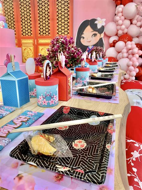 Baby Mulan Birthday Party Ideas Photo 3 Of 18 Catch My Party