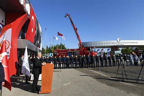 Ankara Haberleri Aso Osbden Itfaiyeye K P K Kulesi Yerel Haberler