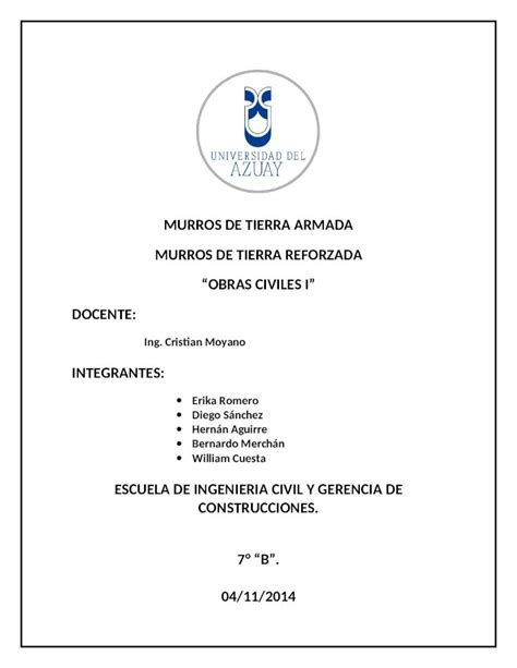 DOCX Muros De Tierra Armada DOKUMEN TIPS