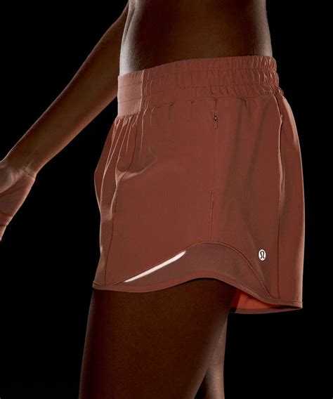 Lululemon Hotty Hot Low Rise Lined Short 4 Pink Savannah Lulu Fanatics